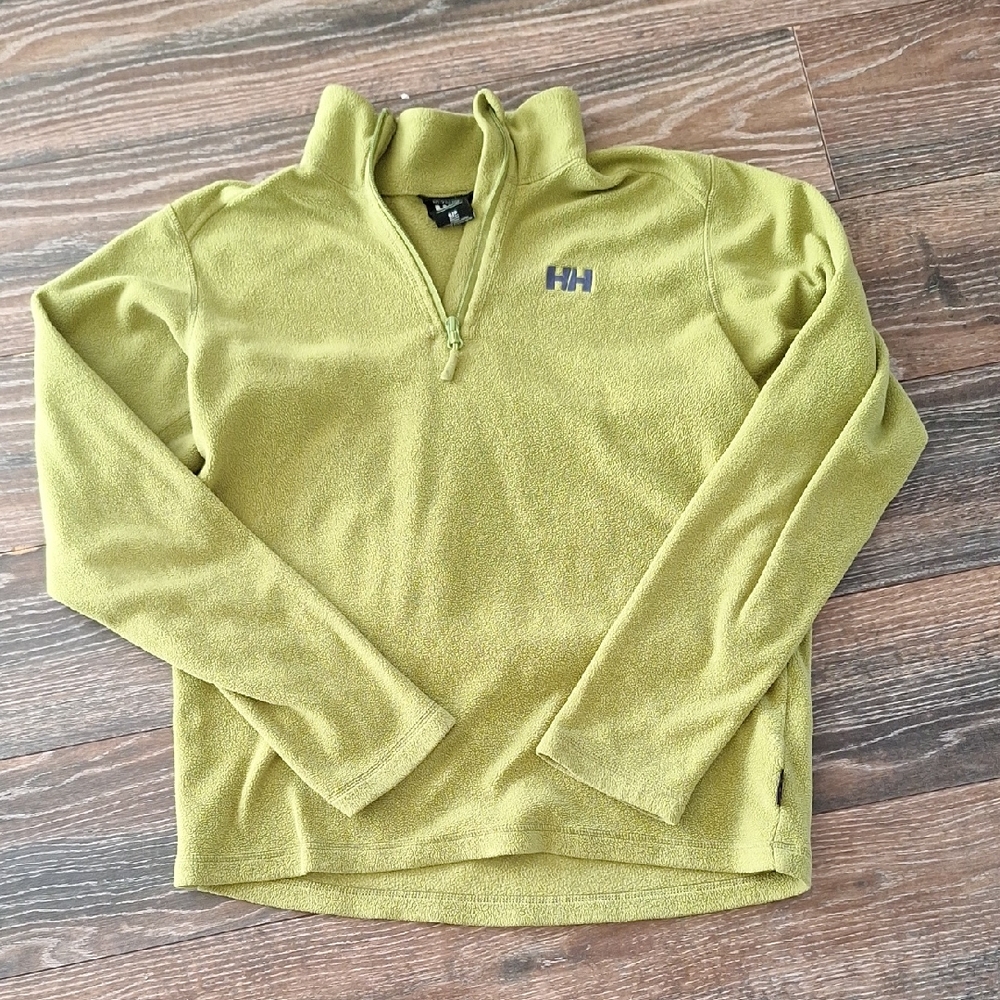 Helly Hansen Women's S/P Olive Zip-Up Sweater